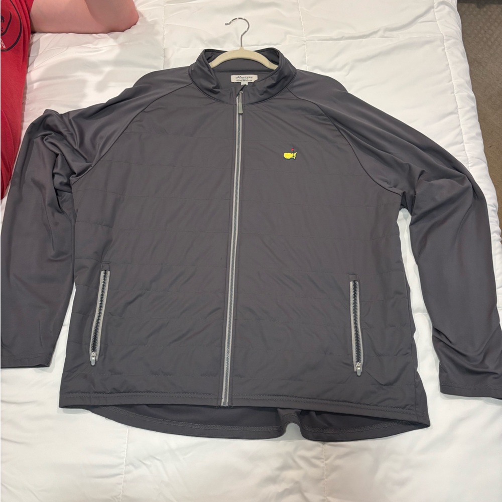 Peter Millar Masters Charcoal Gray Lightweight Jacket
